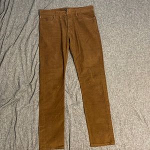 J. Crew slim fit corduroy pants 32x34
